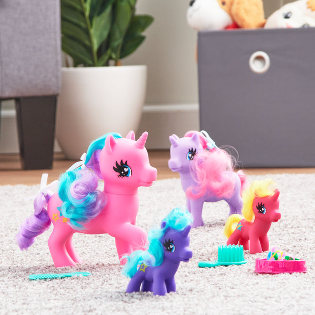 Kid Connection Miniature Unicorn Playset, 16 Pieces, Toddler Toys for Children Ages 3+