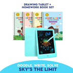 Copybook + Blue Tablet