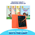 Copybook + Orange Tablet