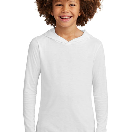 District DT139Y: Youth Perfect Tri Long Sleeve Hoodie