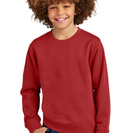 District DT6104Y: Youth V.I.T. Fleece Crew