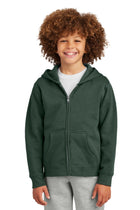 District DT6102Y: Youth V.I.T. Fleece Full-Zip Hoodie