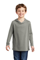 District DT139Y: Youth Perfect Tri Long Sleeve Hoodie