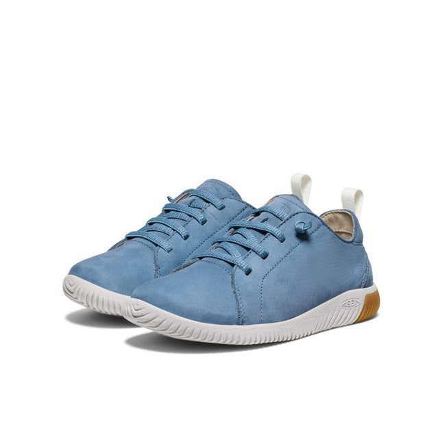 Big Kids' KNX Leather Sneaker  |  Coronet Blue/Vapor