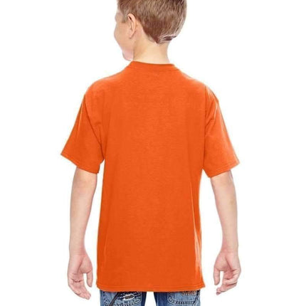 Hanes 498Y: 100% Ringspun Cotton Youth T-Shirt