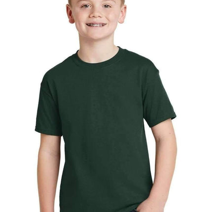 Hanes 5370: Youth EcoSmart 50/50 Cotton/Poly T-Shirt