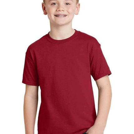 Hanes 5370: Youth EcoSmart 50/50 Cotton/Poly T-Shirt