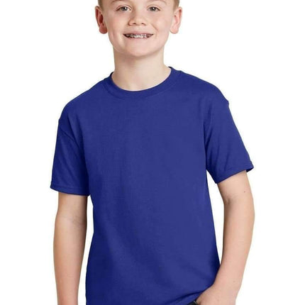 Hanes 5370: Youth EcoSmart 50/50 Cotton/Poly T-Shirt