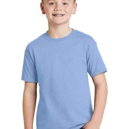 Hanes 5370: Youth EcoSmart 50/50 Cotton/Poly T-Shirt