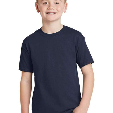 Hanes 5370: Youth EcoSmart 50/50 Cotton/Poly T-Shirt