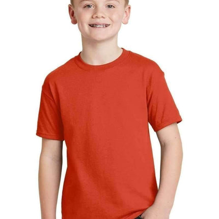 Hanes 5370: Youth EcoSmart 50/50 Cotton/Poly T-Shirt