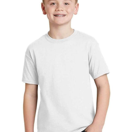 Hanes 5370: Youth EcoSmart 50/50 Cotton/Poly T-Shirt