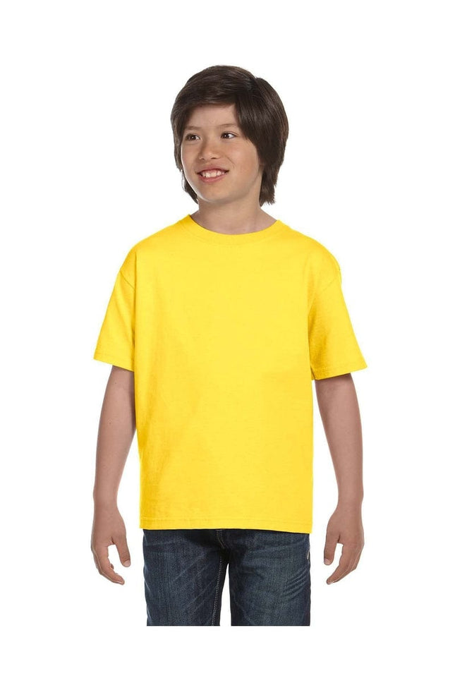 Hanes 5480: Youth 5.2 oz. ComfortSoft® Cotton T-Shirt