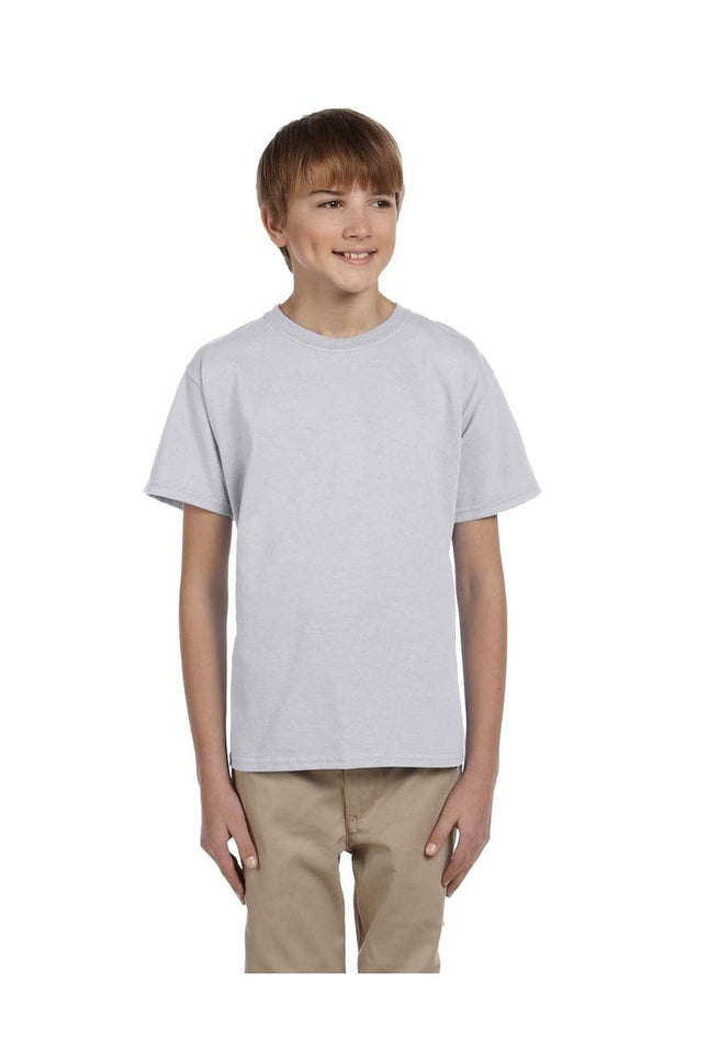 Hanes 5370: Youth EcoSmart 50/50 Cotton/Poly T-Shirt