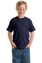 Hanes 5370: Youth EcoSmart 50/50 Cotton/Poly T-Shirt
