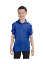 Hanes 054Y: Jersey Knit Youth Wholesale Polo