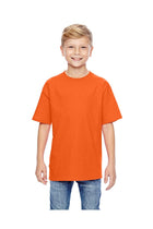 Hanes 498Y: 100% Ringspun Cotton Youth T-Shirt