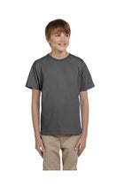 Hanes 5370: Youth 5.2 oz., 50/50 EcoSmart® T-Shirt, Basic Colors