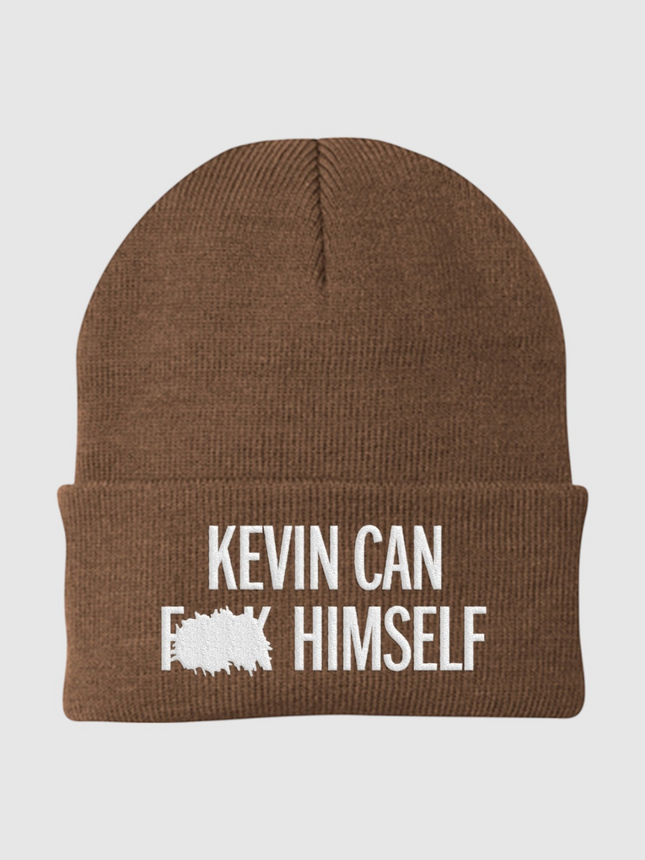 Kevin Can F**k Himself Logo Embroidered Beanie