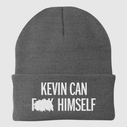 Kevin Can F**k Himself Logo Embroidered Beanie