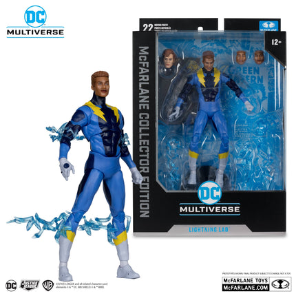 DC Multiverse Exclusive Collector Edition #28 Lighting Lad (Legion of Super-Heroes) Kids in Boots