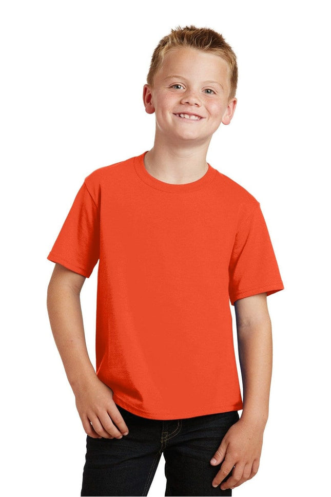 Port & Company ®  Youth Fan Favorite Tee. PC450Y, Basic Colors