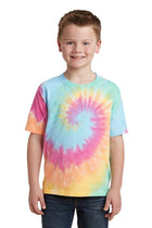 Port & Company ®  - Youth Tie-Dye Tee. PC147Y, Basic Colors