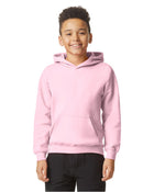 Gildan SF500B: Youth Softstyle Midweight Fleece Hooded Sweatshirt
