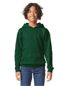 Gildan SF500B: Youth Softstyle Midweight Fleece Hooded Sweatshirt