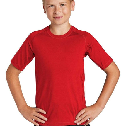 Sport-Tek YST470: Youth Rashguard Tee