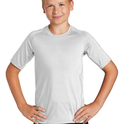 Sport-Tek YST470: Youth Rashguard Tee