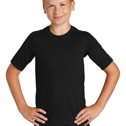 Sport-Tek YST470: Youth Rashguard Tee
