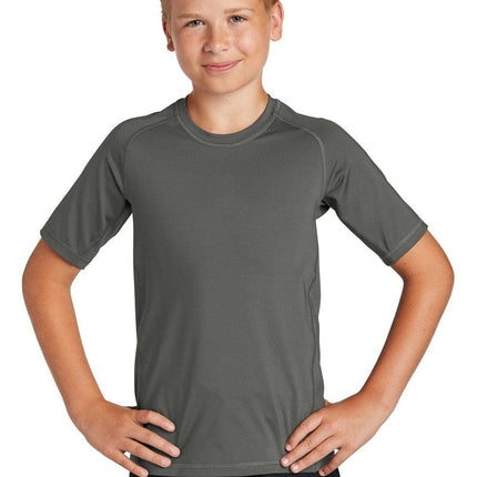 Sport-Tek YST470: Youth Rashguard Tee