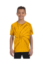 Tie-Dye CD101Y: Youth 5.4 oz. 100% Cotton Spider T-Shirt