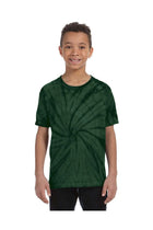 Tie-Dye CD101Y: Youth 5.4 oz. 100% Cotton Spider T-Shirt