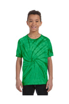 Tie-Dye CD101Y: Youth 5.4 oz. 100% Cotton Spider T-Shirt