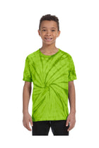 Tie-Dye CD101Y: Youth 5.4 oz. 100% Cotton Spider T-Shirt