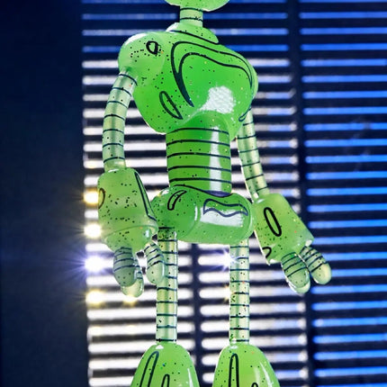 NECA Teenage Mutant Ninja Turtles Glow-In-The-Dark Transmat Fugitoid (Mirage Comics) Kids in Boots