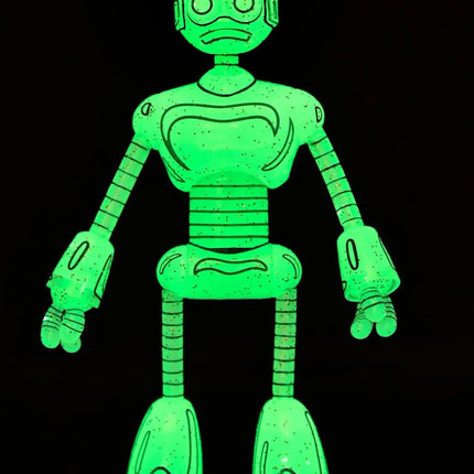 NECA Teenage Mutant Ninja Turtles Glow-In-The-Dark Transmat Fugitoid (Mirage Comics) Kids in Boots