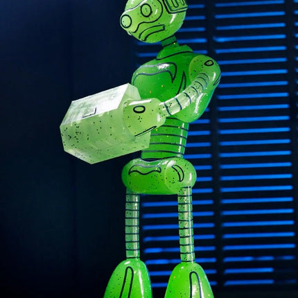 NECA Teenage Mutant Ninja Turtles Glow-In-The-Dark Transmat Fugitoid (Mirage Comics) Kids in Boots