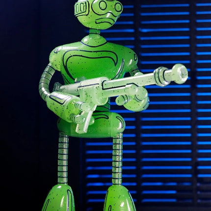 NECA Teenage Mutant Ninja Turtles Glow-In-The-Dark Transmat Fugitoid (Mirage Comics) Kids in Boots