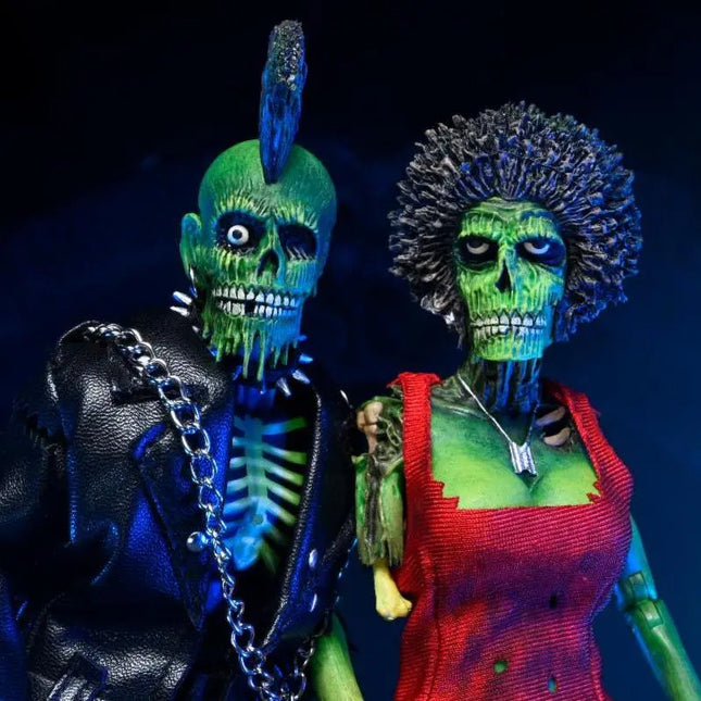 NECA Return of the Living Dead Zombie Trash and Suicide 2-Pack (Clothed 8" Scale) Kids in Boots