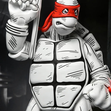 NECA Teenage Mutant Ninja Turtles Black & White First Turtles 2-Pack (Mirage Comics) Kids in Boots