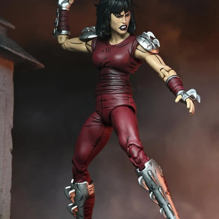 NECA Teenage Mutant Ninja Turtles City at War Karai (Mirage Comics) Kids in Boots