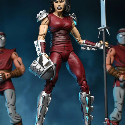 NECA Teenage Mutant Ninja Turtles City at War Karai (Mirage Comics) Kids in Boots