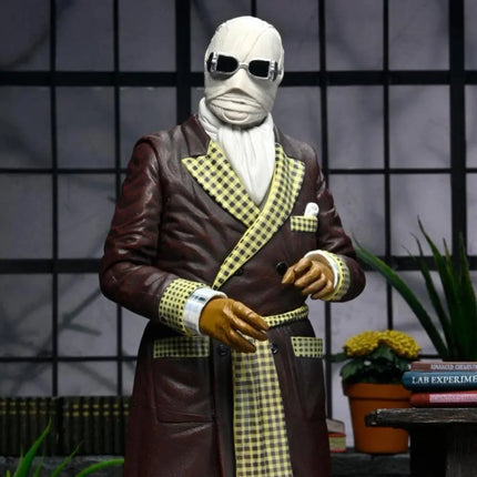 NECA Universal Monsters Ultimate Kemp House Invisible Man Kids in Boots