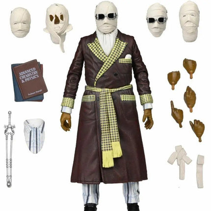 NECA Universal Monsters Ultimate Kemp House Invisible Man Kids in Boots