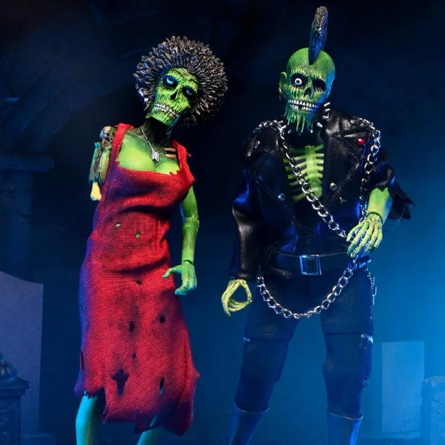 NECA Return of the Living Dead Zombie Trash and Suicide 2-Pack (Clothed 8" Scale) Kids in Boots